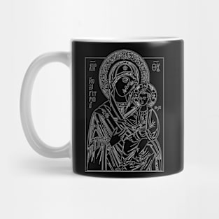 Icon of Virgin Mary and Jesus Mug